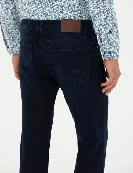 Koyu Lacivert Slim Fit Jean Pantolon - 50280557004