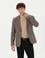 Kahverengi Slim Fit Ceket