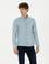 Açık Lacivert Slim Fit Uzun Kollu Gömlek