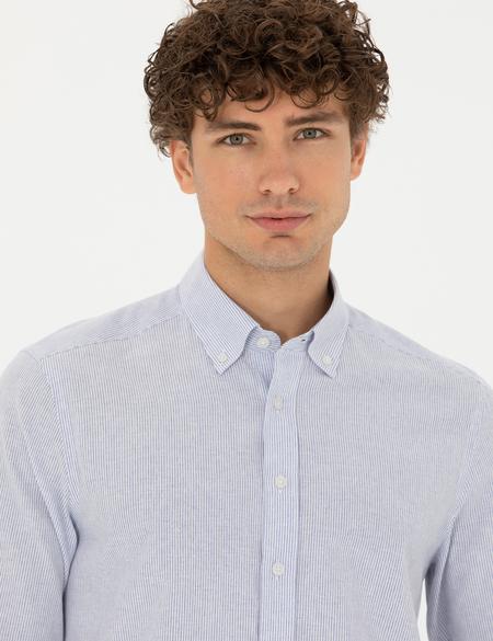 Mavi Slim Fit Uzun Kollu Gömlek - 50277750001