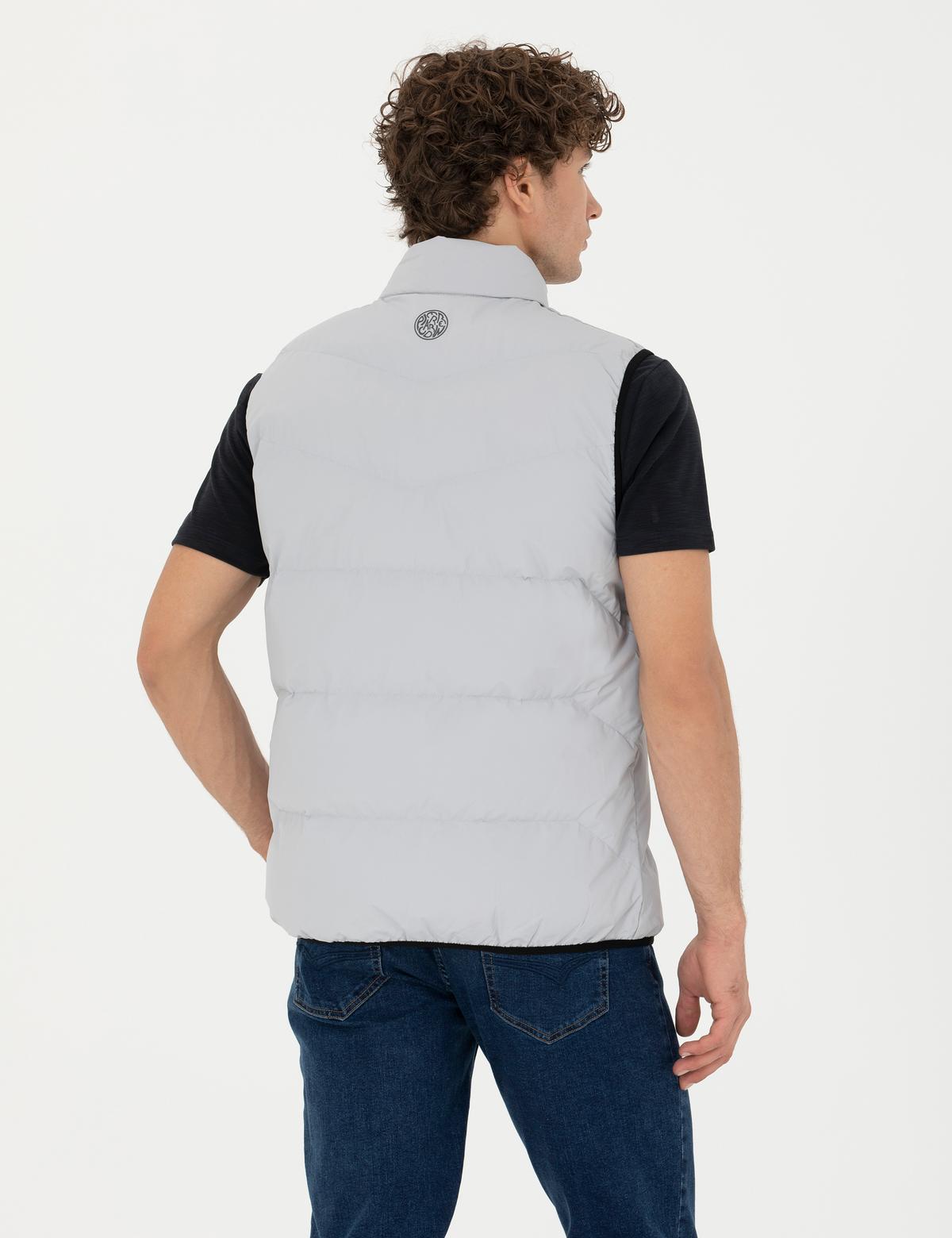 Açık Gri Yelek - 50273116029