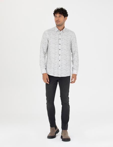 Siyah Slim Fit Jean Pantolon - 50274354036