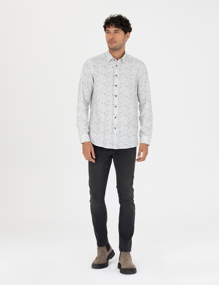 Siyah Slim Fit Jean Pantolon