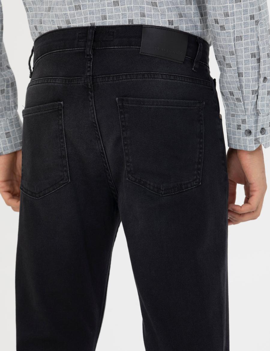 Siyah Slim Fit Jean Pantolon