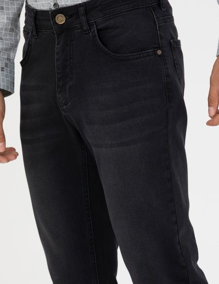 Siyah Slim Fit Jean Pantolon - 50278199003