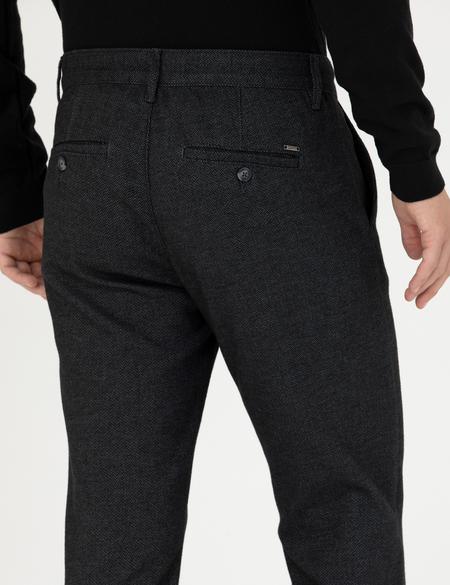 Antrasit Regular Fit Kanvas Pantolon - 50278474014