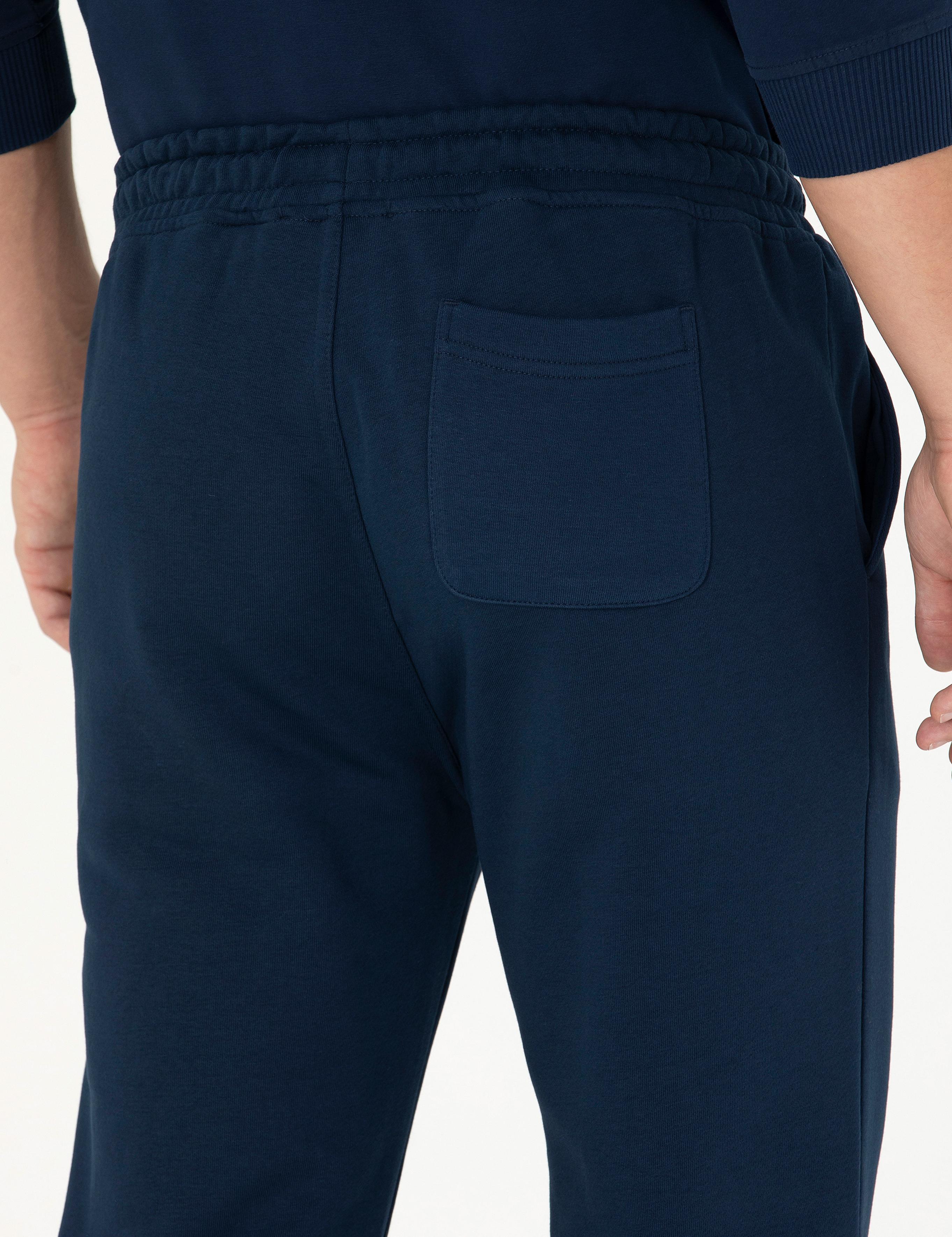 Lacivert Slim Fit Eşofman Altı