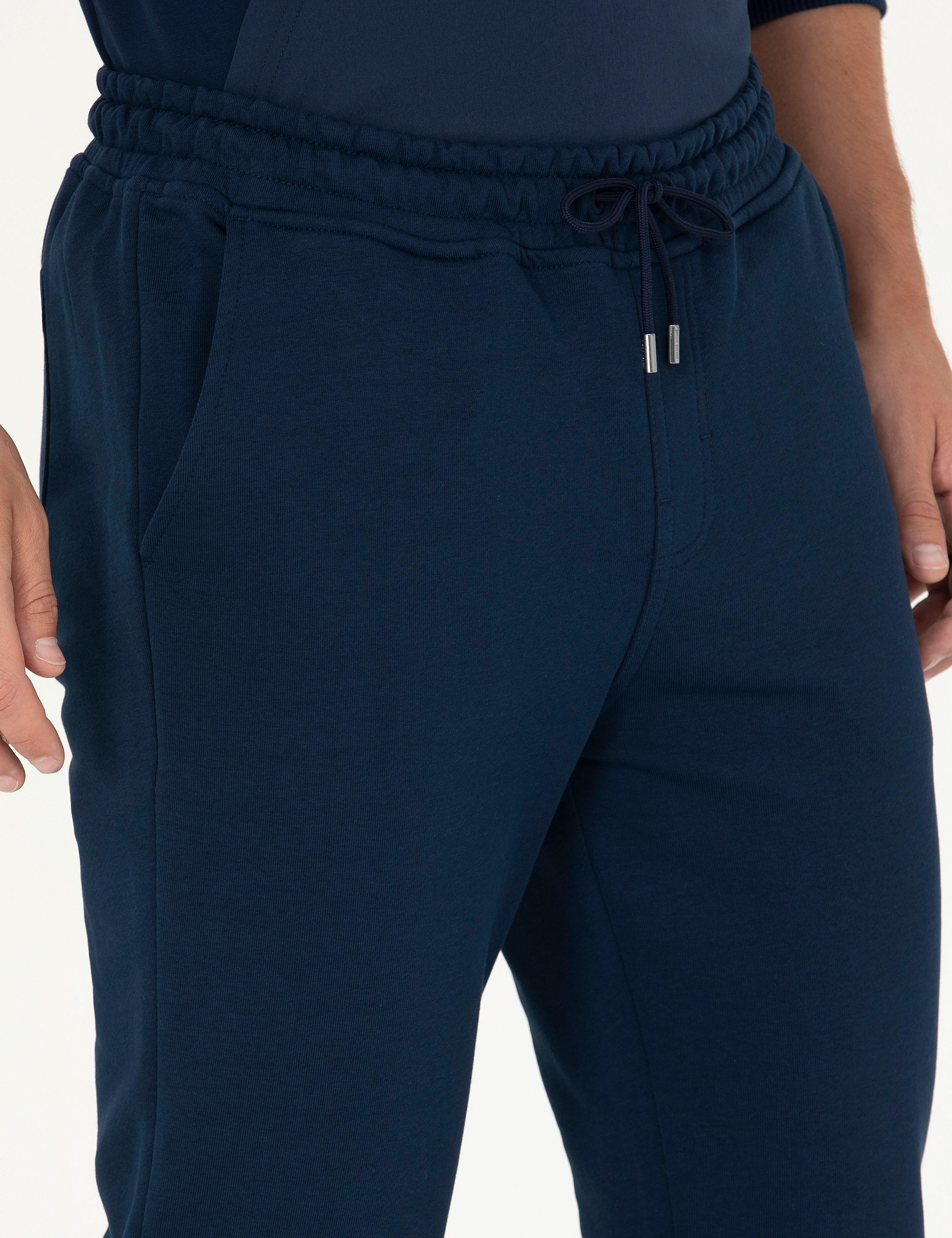 Lacivert Slim Fit Eşofman Altı