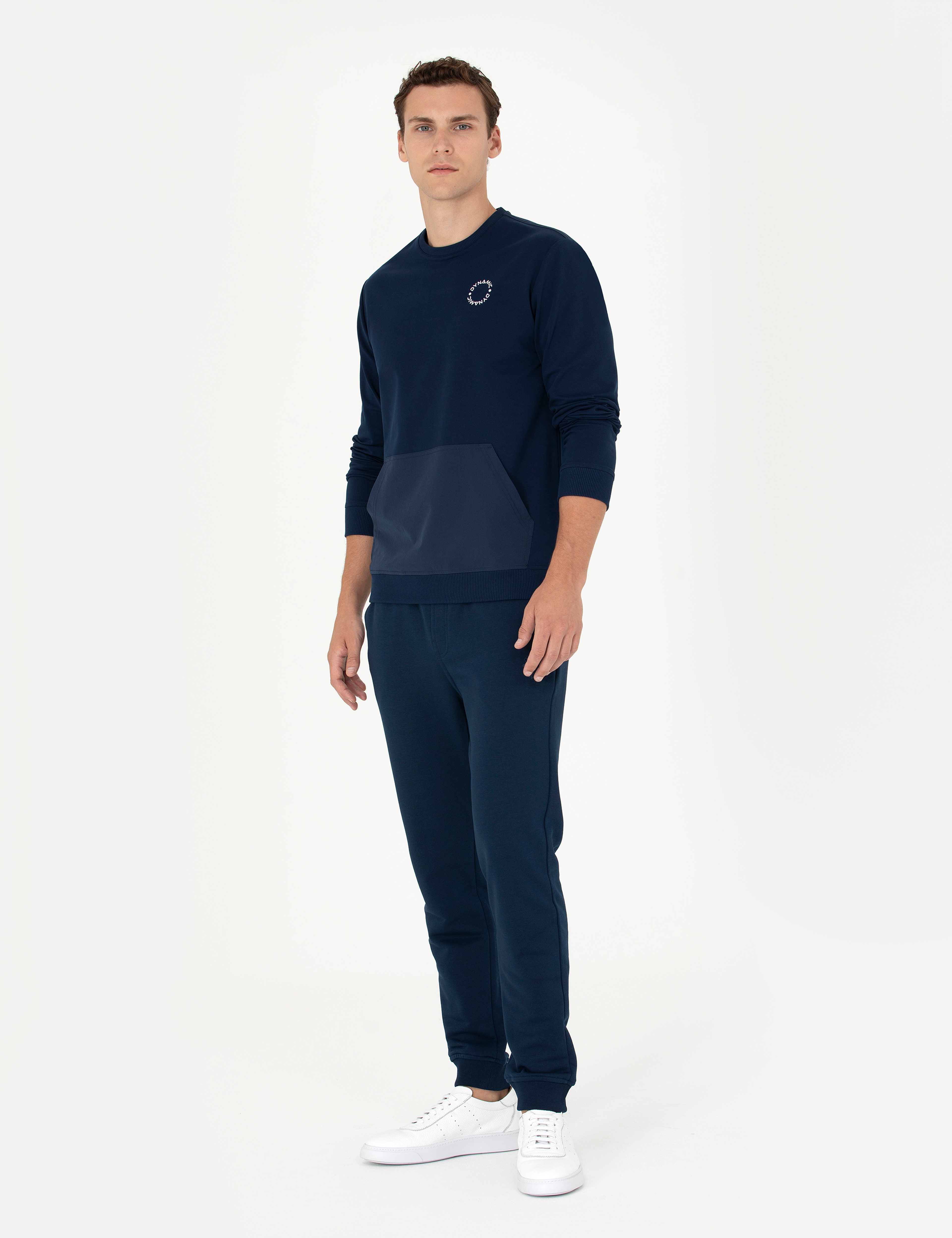 Lacivert Slim Fit Eşofman Altı