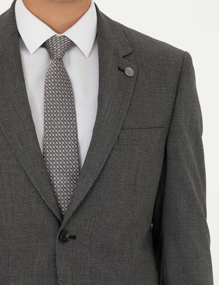 Füme Slim Fit Takım Elbise - 50273455005