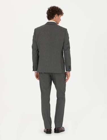 Füme Slim Fit Takım Elbise