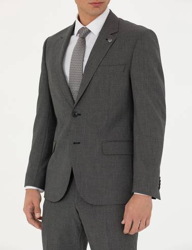 Füme Slim Fit Takım Elbise