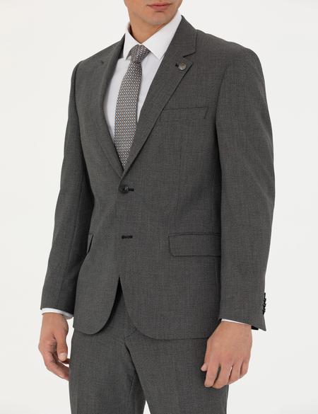 Füme Slim Fit Takım Elbise - 50273455005