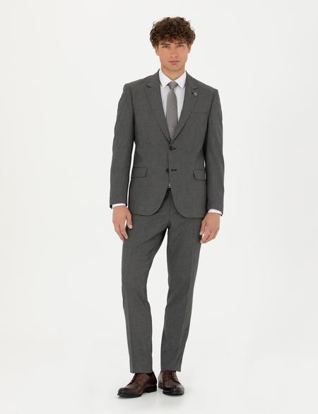 Füme Slim Fit Takım Elbise - 50273455005