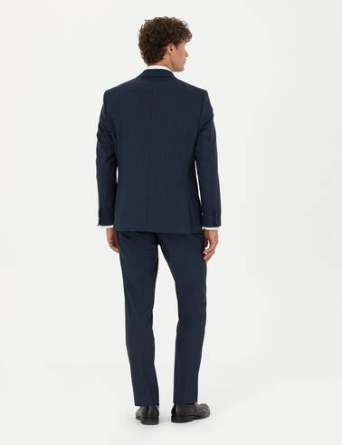 Lacivert Slim Fit Takım Elbise