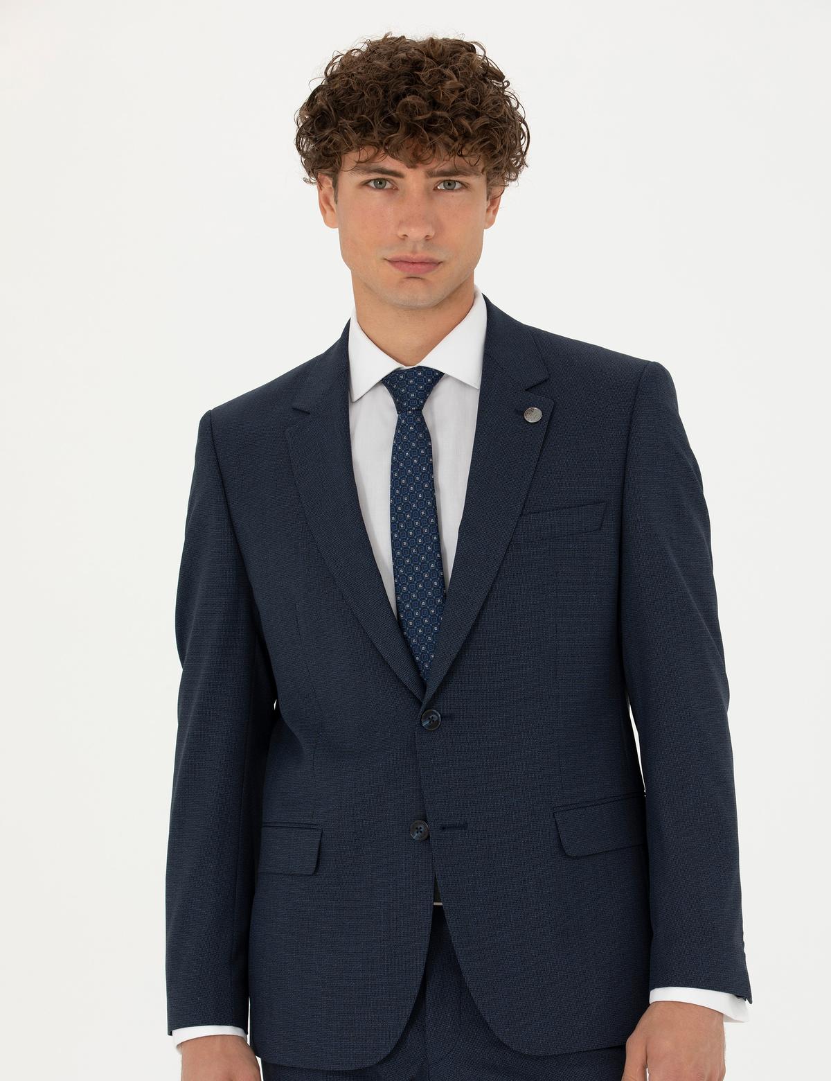 Lacivert Slim Fit Takım Elbise - 50273455041