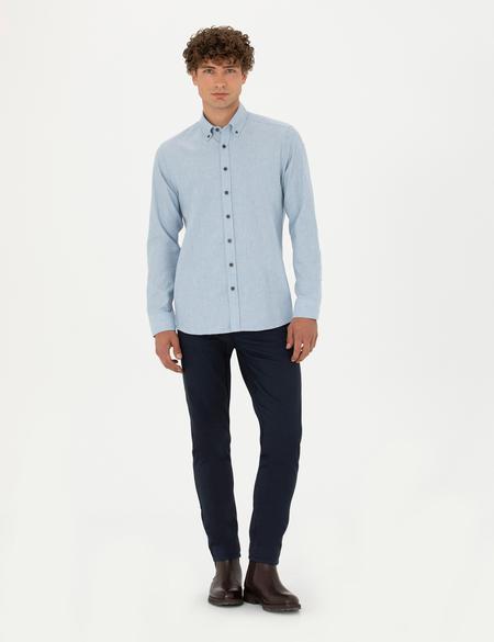 Mavi Regular Fit Uzun Kollu Gömlek - 50275625023