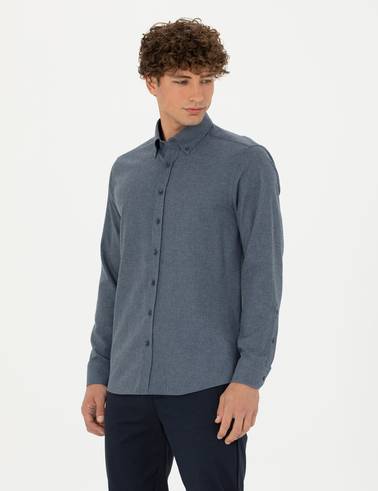 Saks Regular Fit Uzun Kollu Gömlek