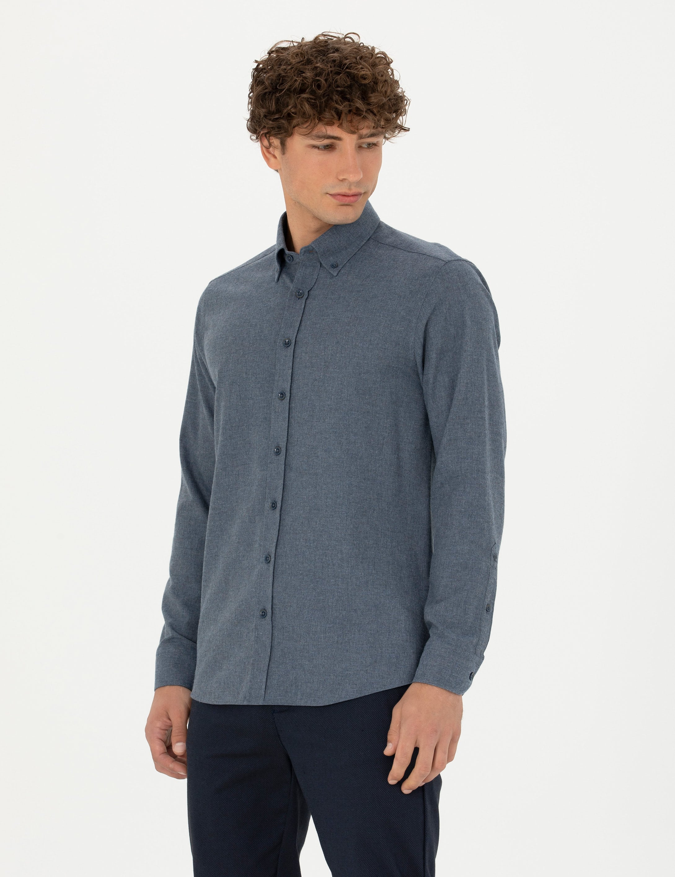 Saks Regular Fit Uzun Kollu Gömlek