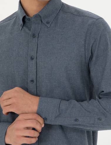 Saks Regular Fit Uzun Kollu Gömlek