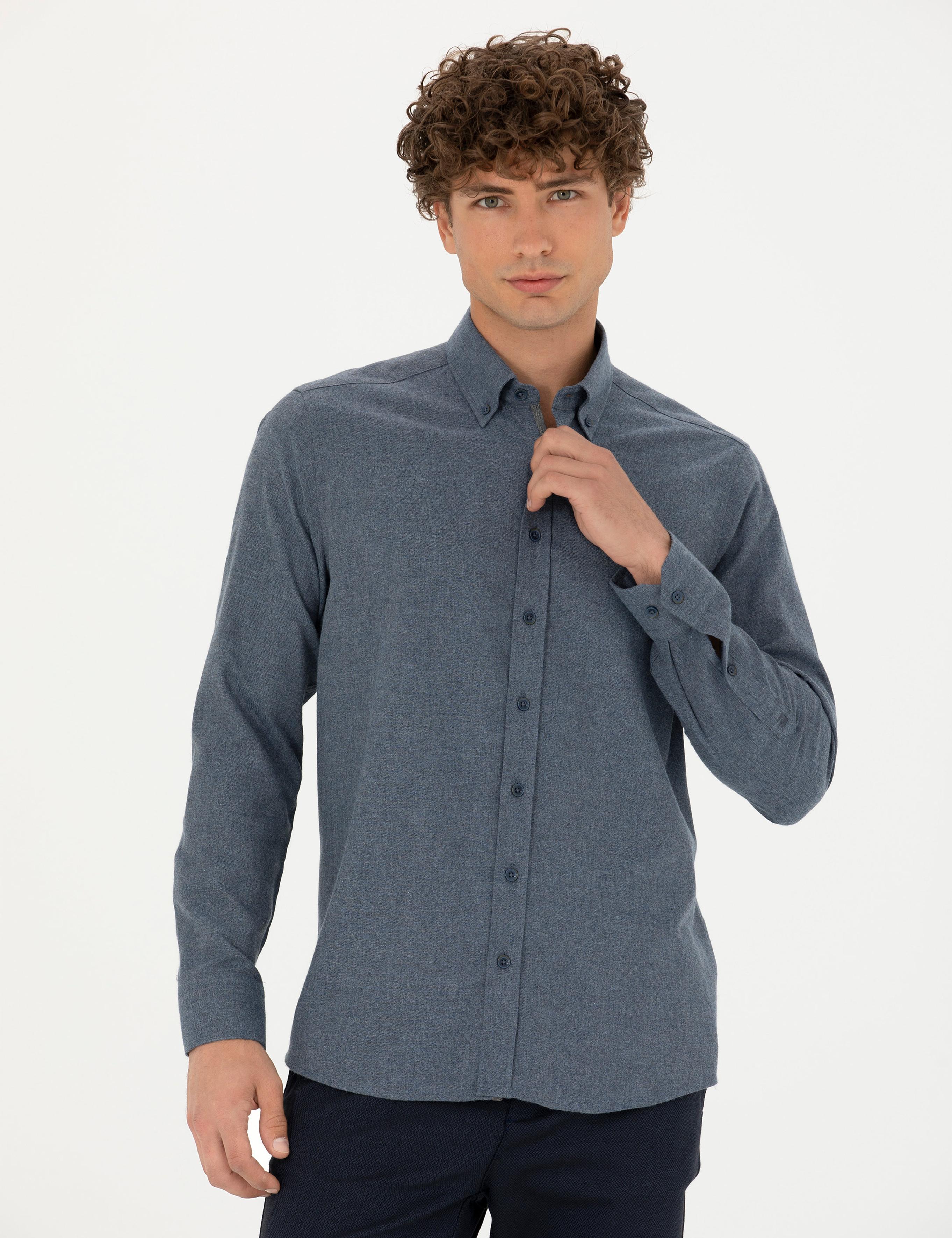 Saks Regular Fit Uzun Kollu Gömlek