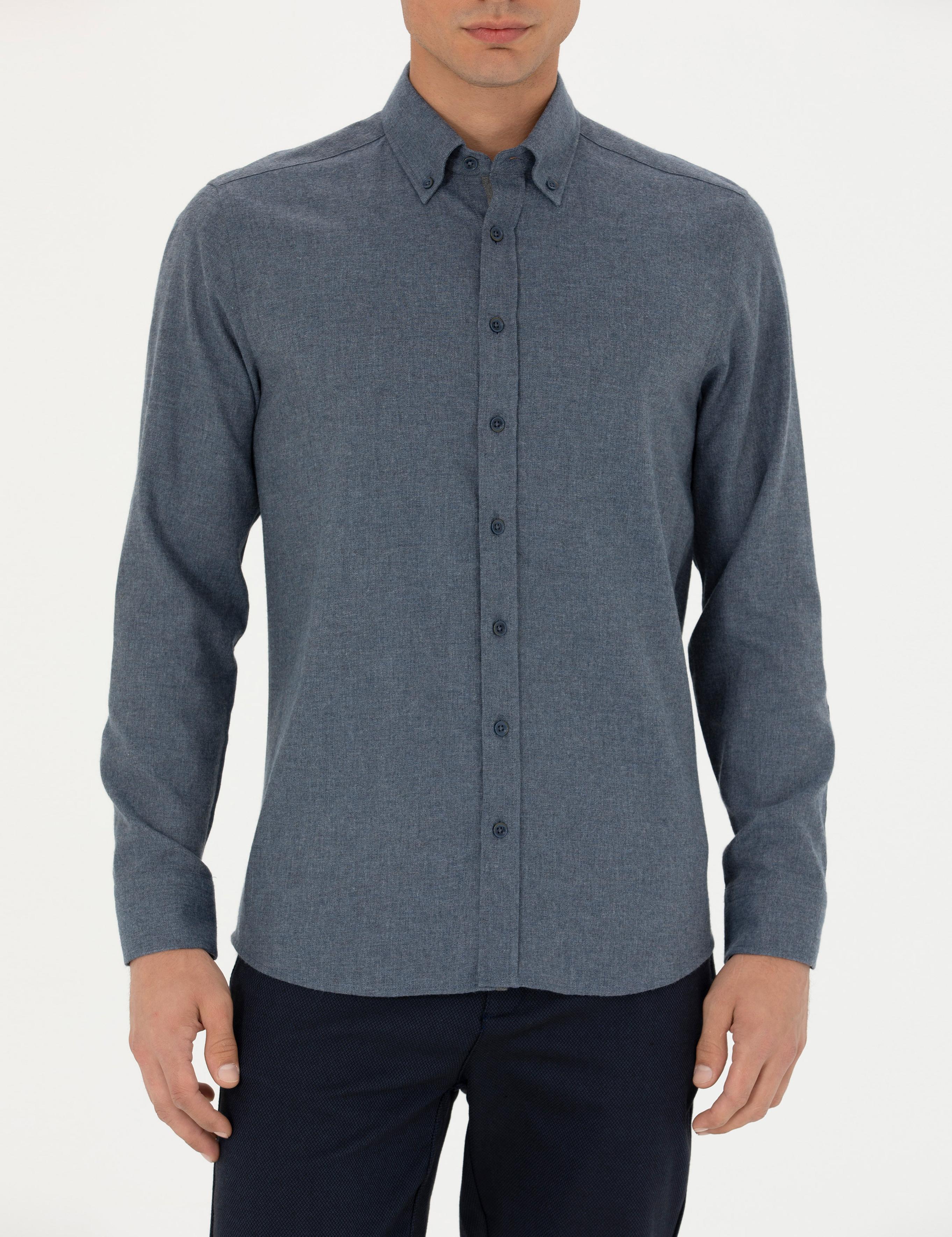 Saks Regular Fit Uzun Kollu Gömlek