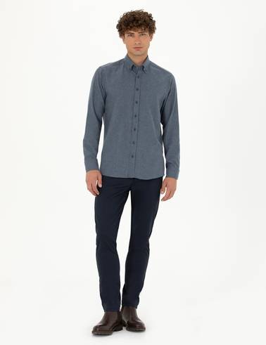 Saks Regular Fit Uzun Kollu Gömlek