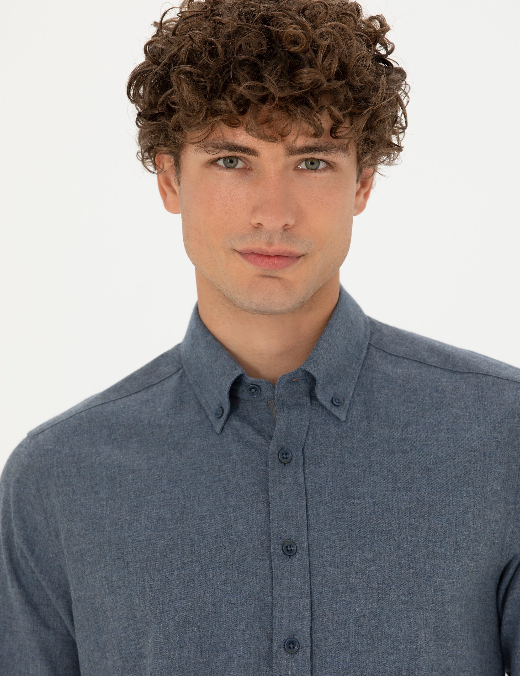Saks Regular Fit Uzun Kollu Gömlek - Image 2