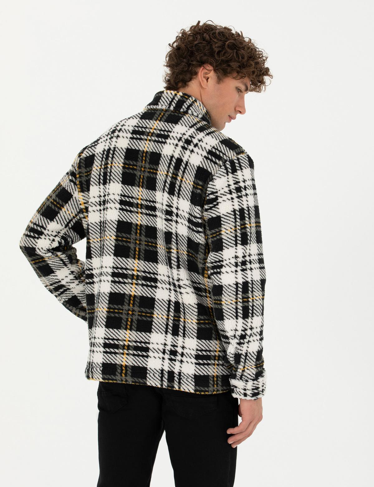 Siyah Comfort Fit Gömlek Ceket - 50276171012