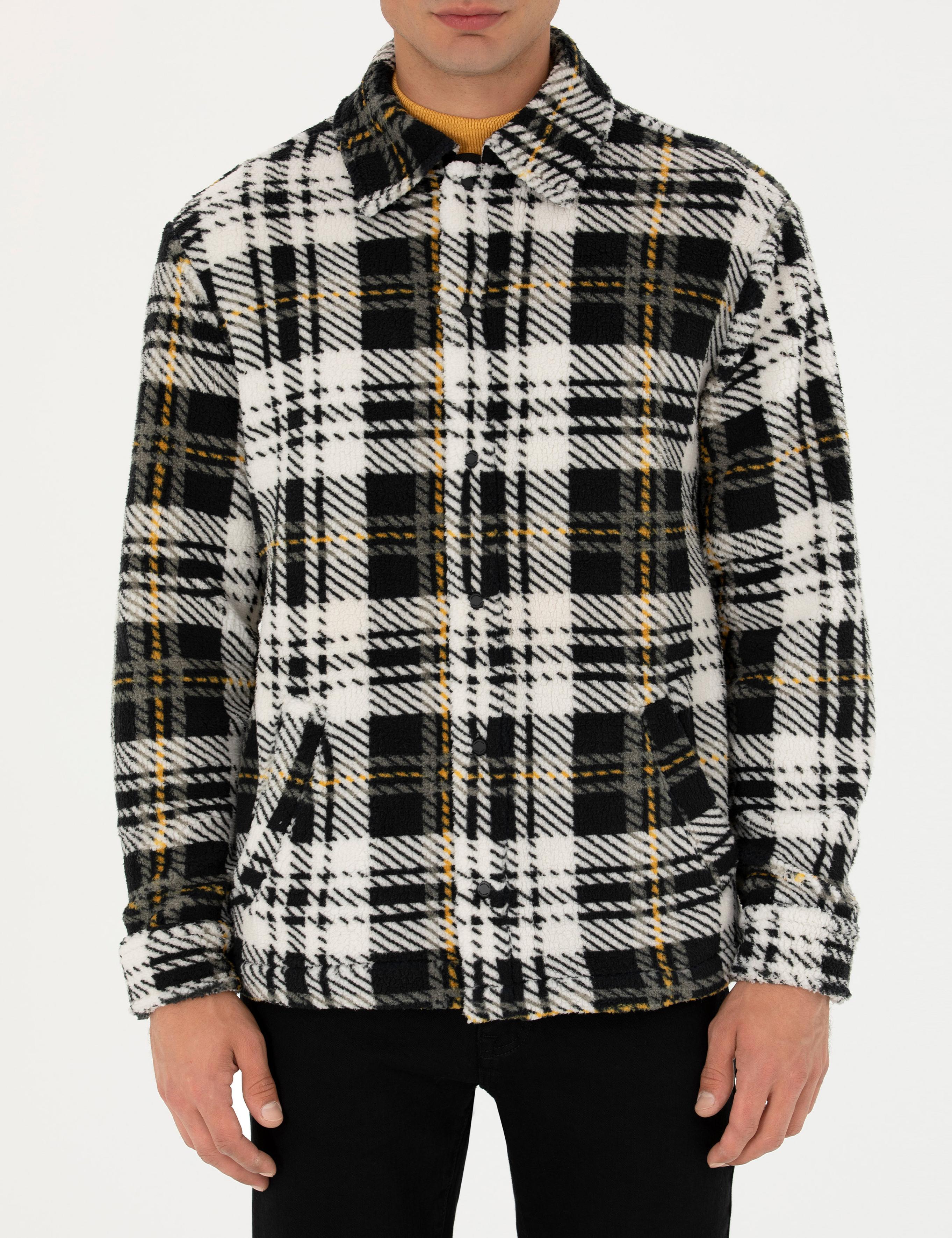 Siyah Comfort Fit Gömlek Ceket