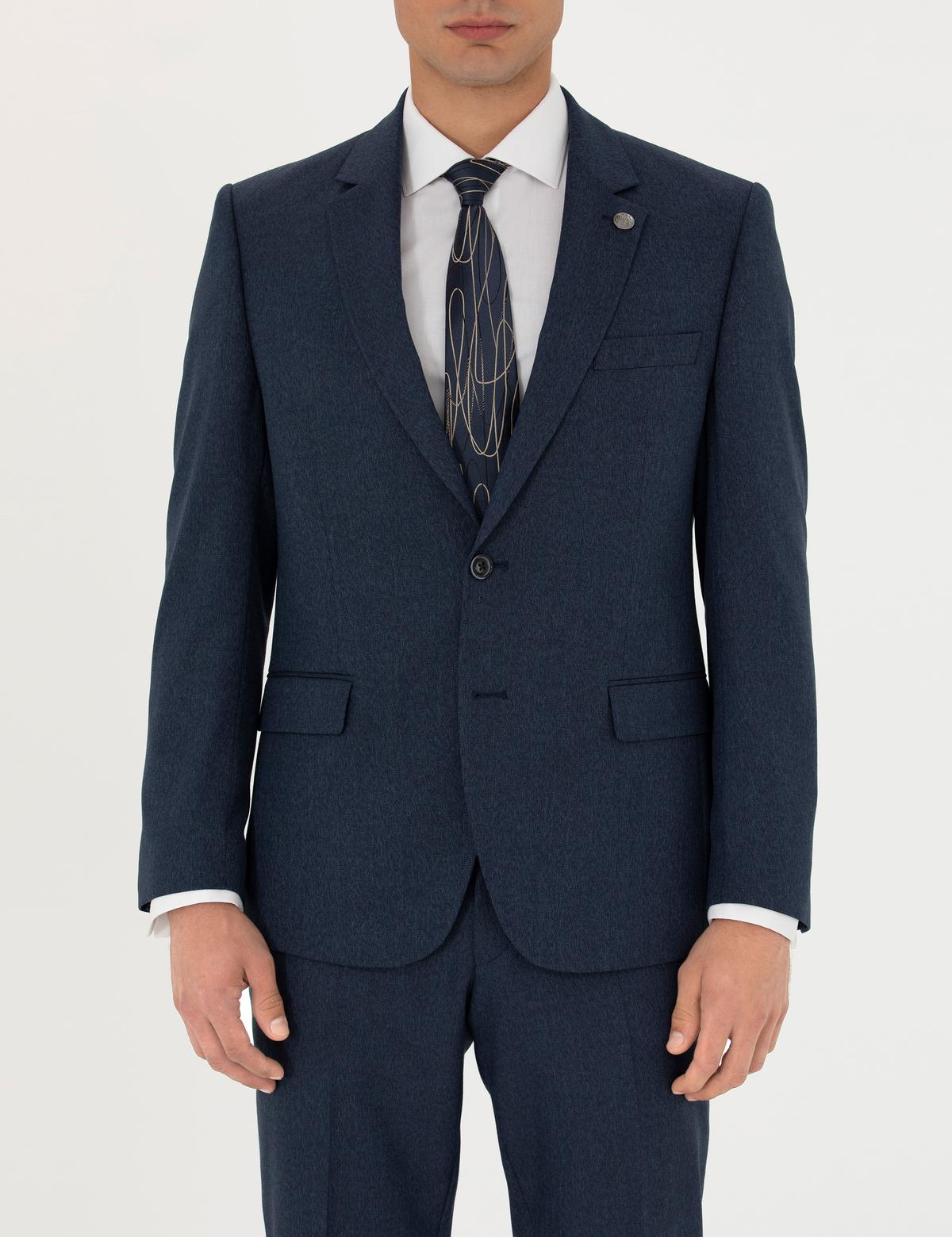 Lacivert Slim Fit Takım Elbise - 50273453044