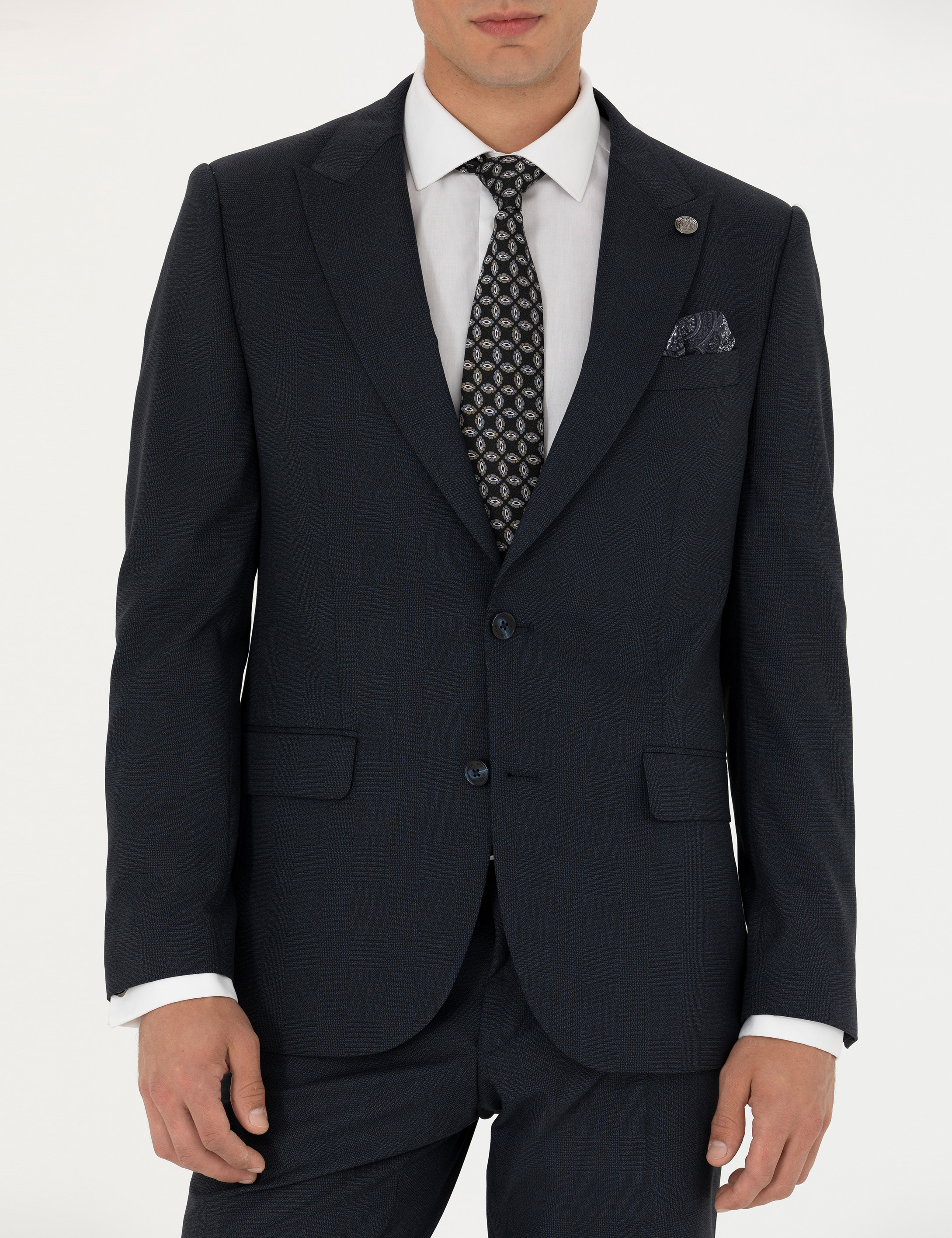 Pierre Cardin Lacivert Slim Fit Takım Elbise görsel 6