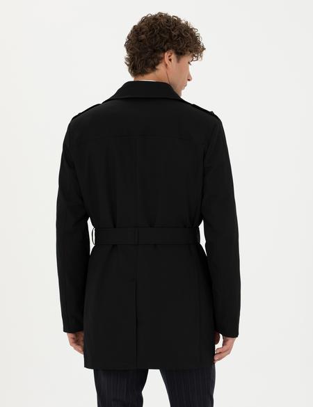 Siyah Trençkot - 50284754012