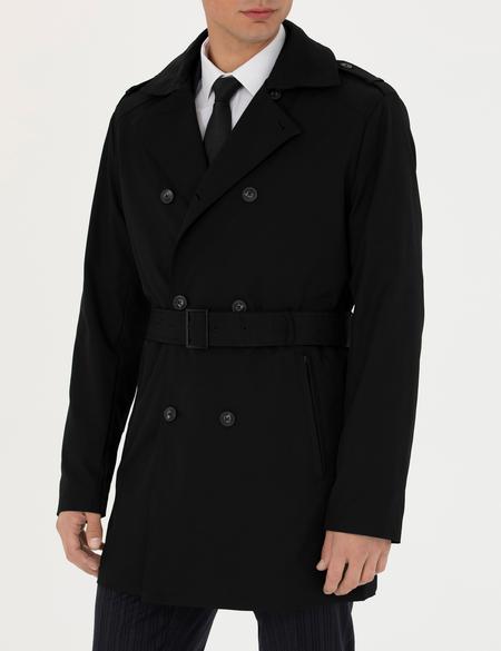 Siyah Trençkot - 50284754012