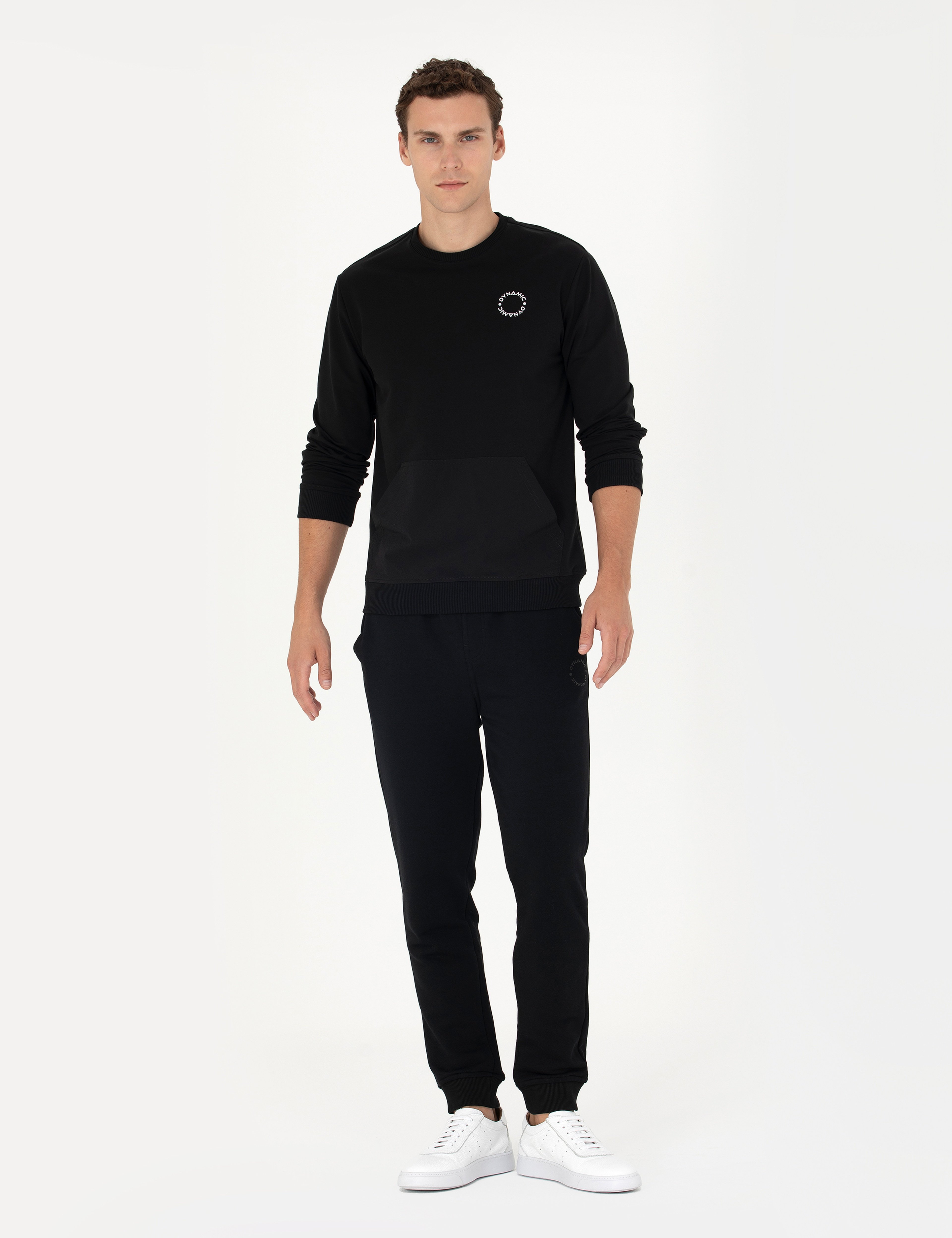 Siyah Slim Fit Eşofman Altı