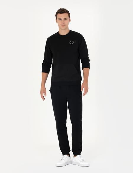 Siyah Slim Fit Eşofman Altı - 50279025001