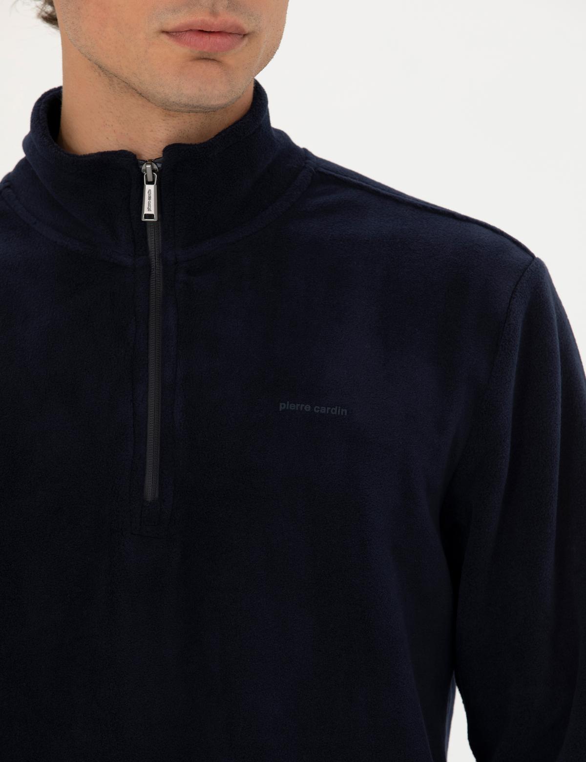 Lacivert Regular Fit Sweatshirt - 50279469003