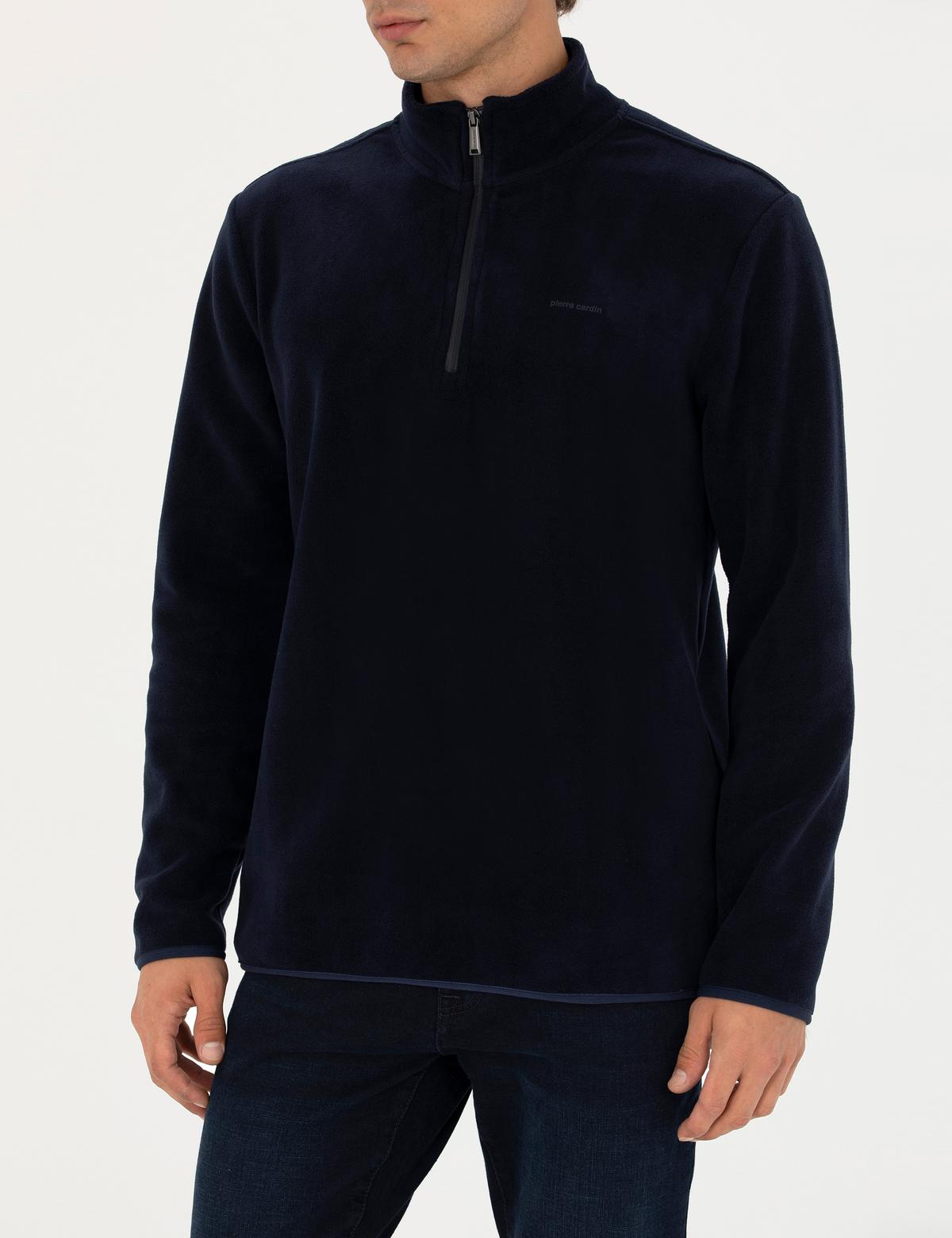 Lacivert Regular Fit Sweatshirt - 50279469003