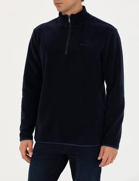 Lacivert Regular Fit Sweatshirt - 50279469003