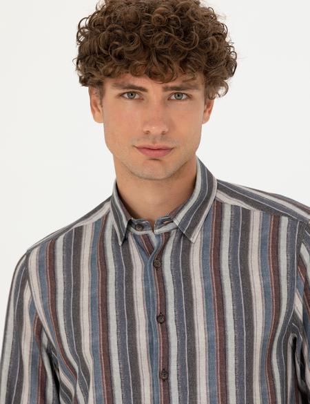 Saks Regular Fit Uzun Kollu Gömlek - 50273584007