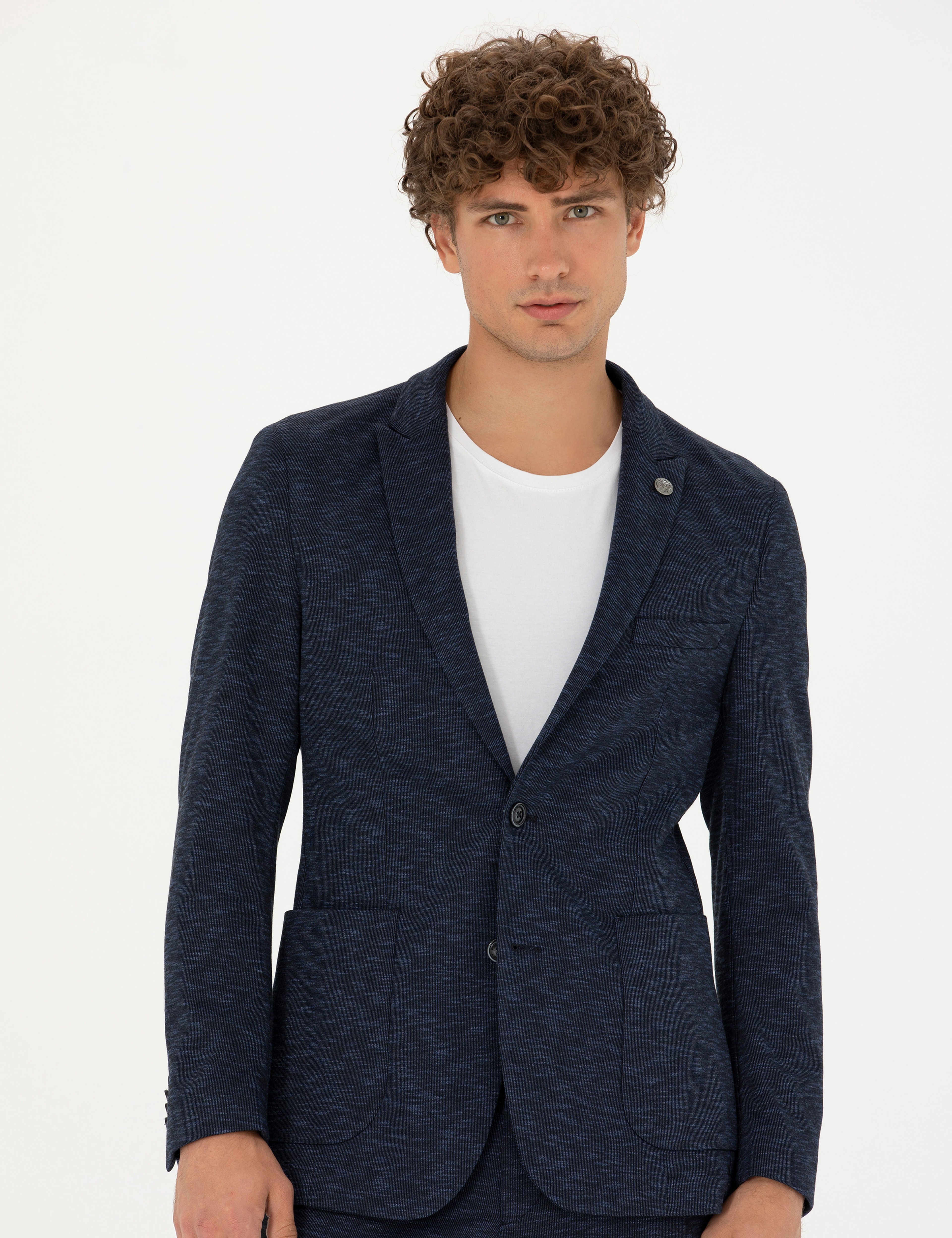 Lacivert Süper Slim Takım Elbise - Image 4
