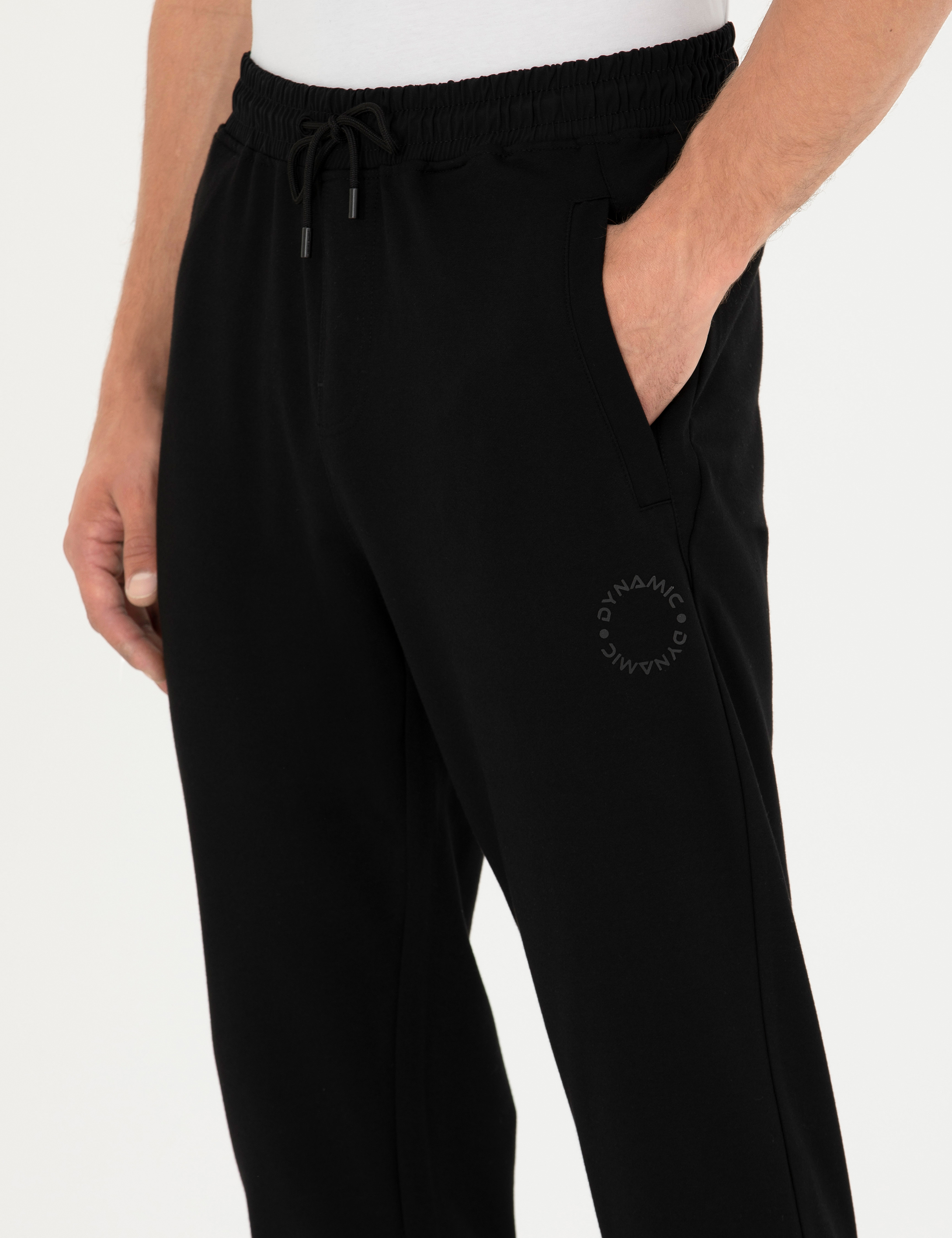 Pierre Cardin Siyah Slim Fit Eşofman Altı görsel 6