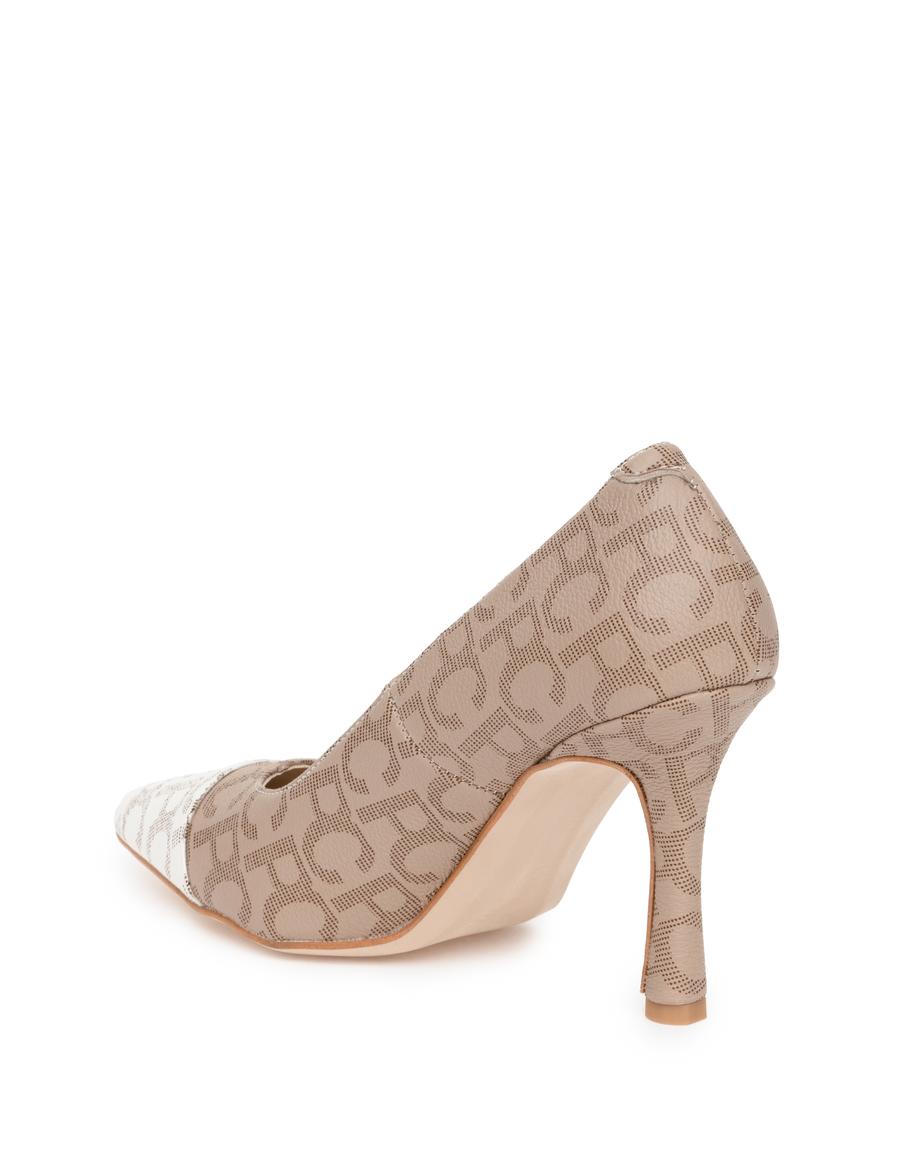 Bej Topuklu Ayakkabı