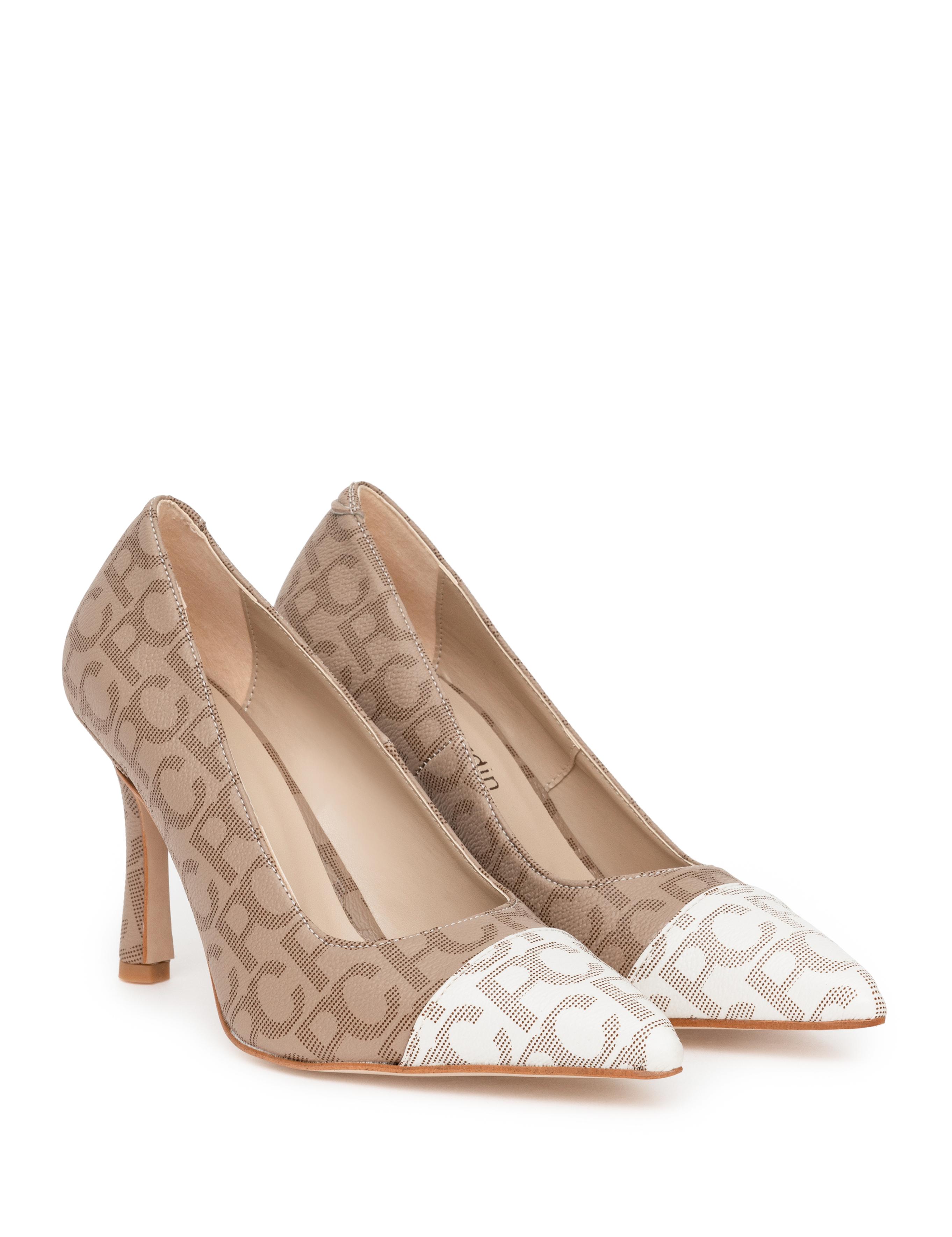 Bej Topuklu Ayakkabı