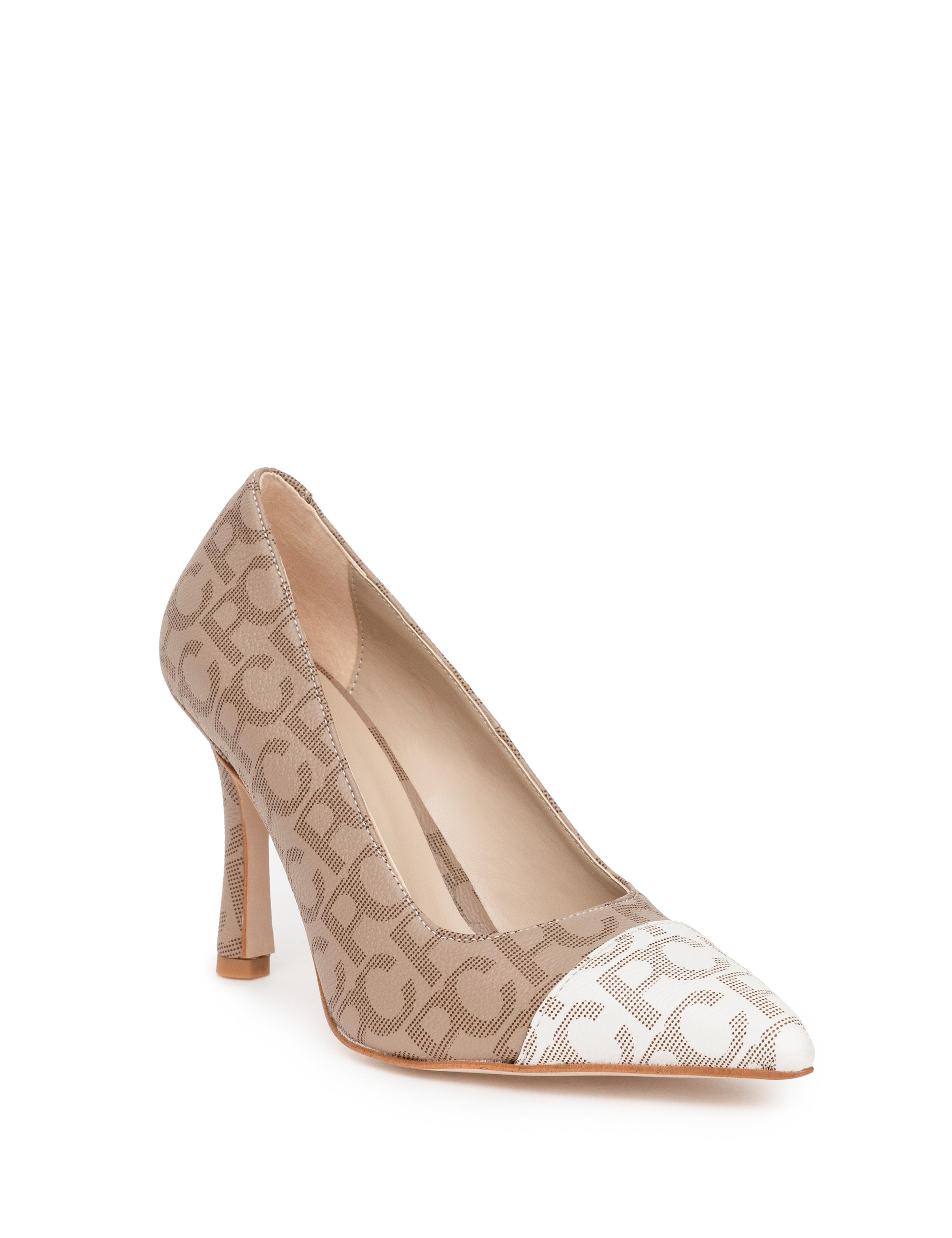 Bej Topuklu Ayakkabı