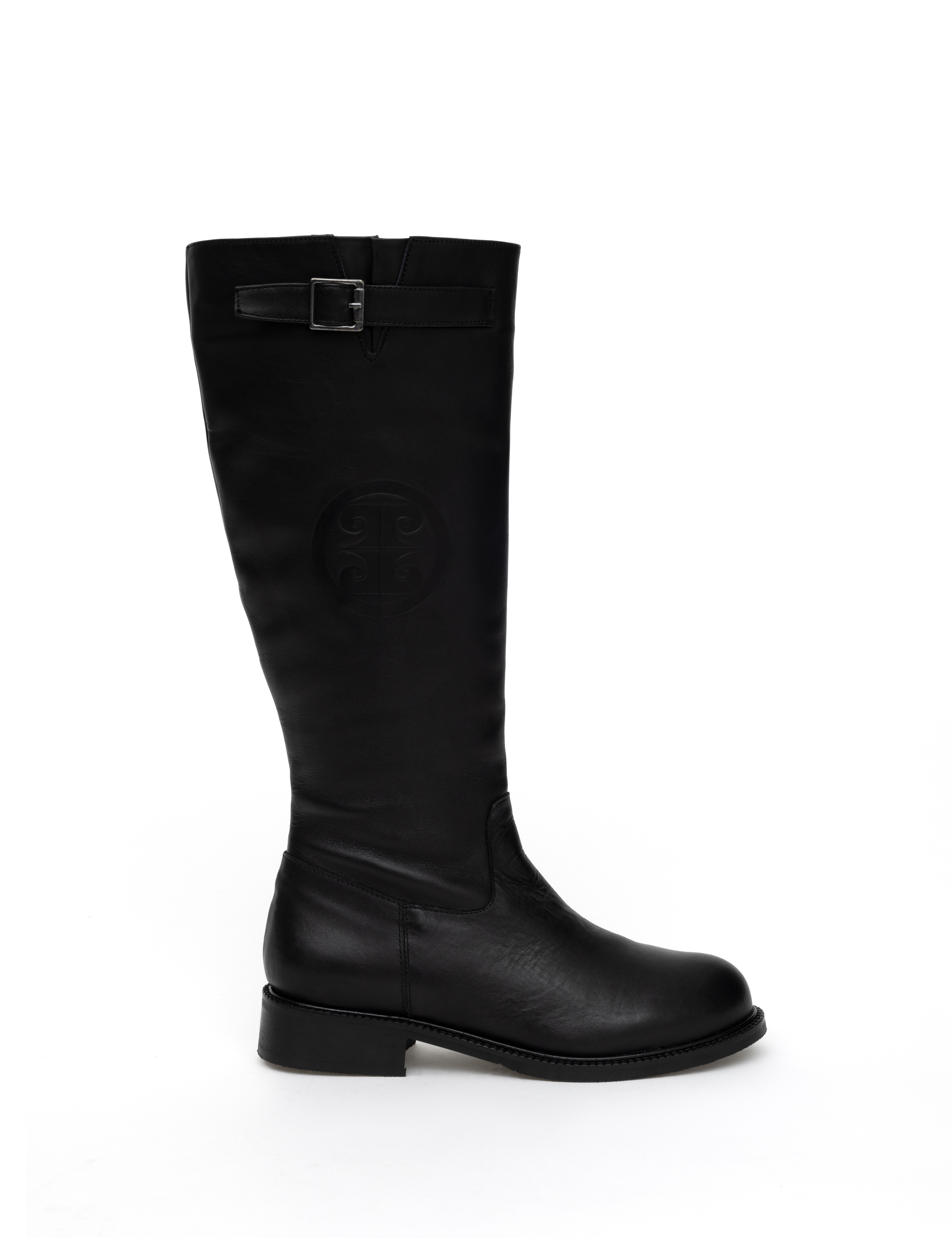 Pierre Cardin Siyah Deri Çizme görsel 2