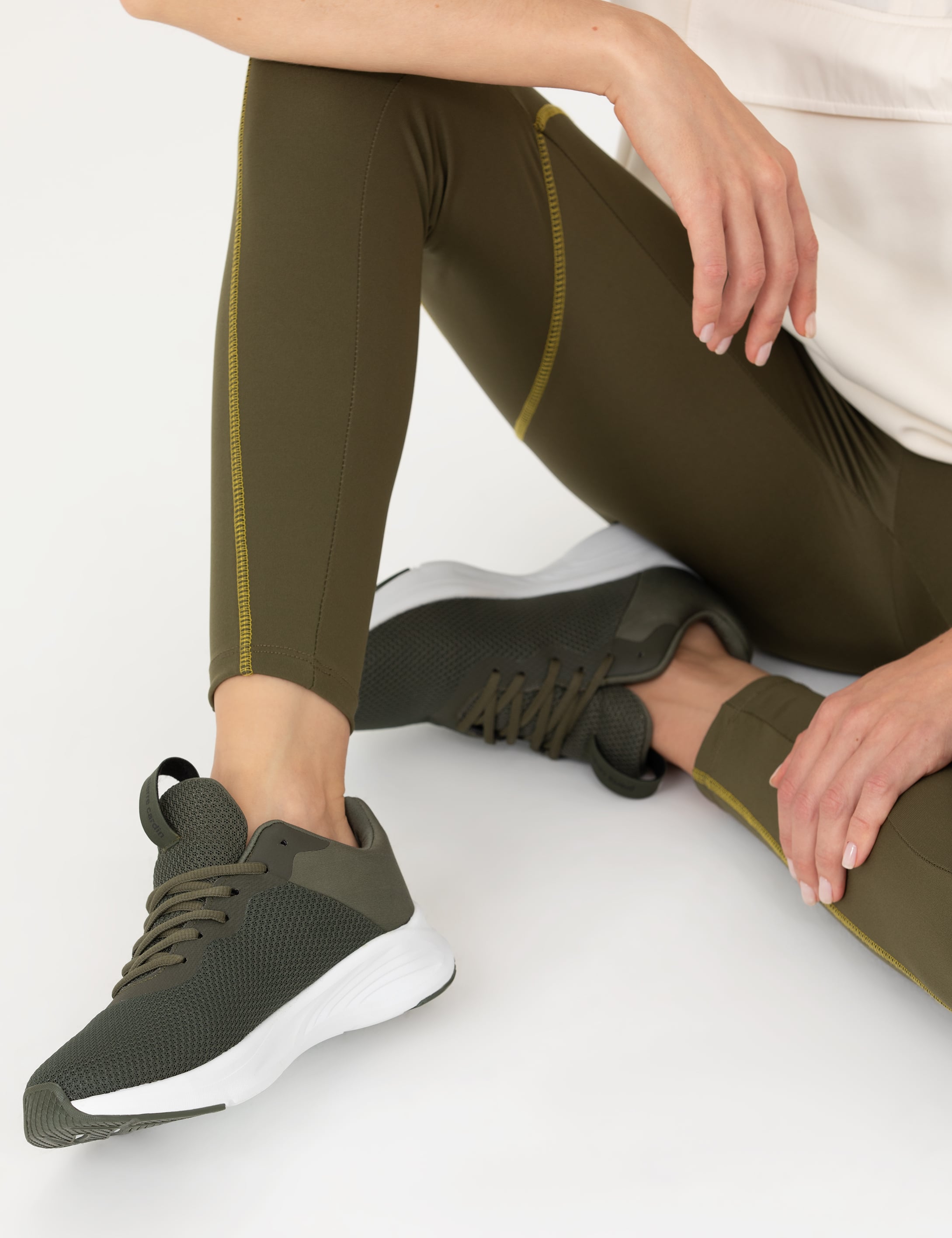 Pierre Cardin Haki Sneaker görsel 6