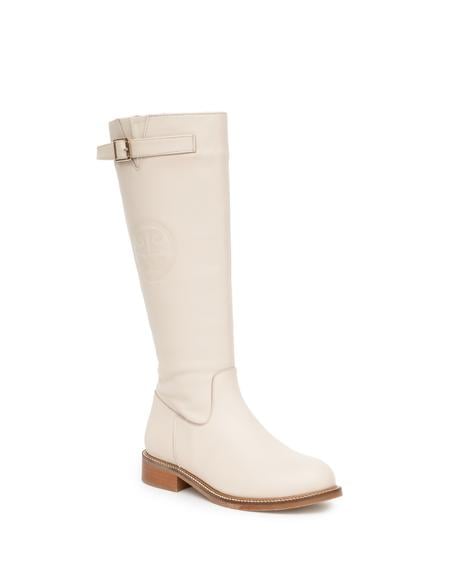 Bej Deri Çizme - 50277718002