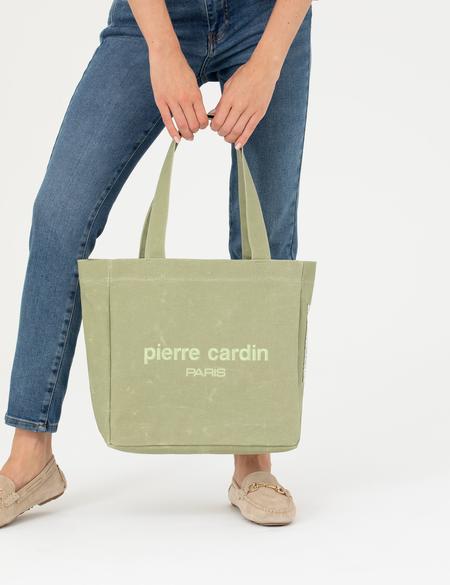 Yeşil Kanvas Çanta - 50282221005