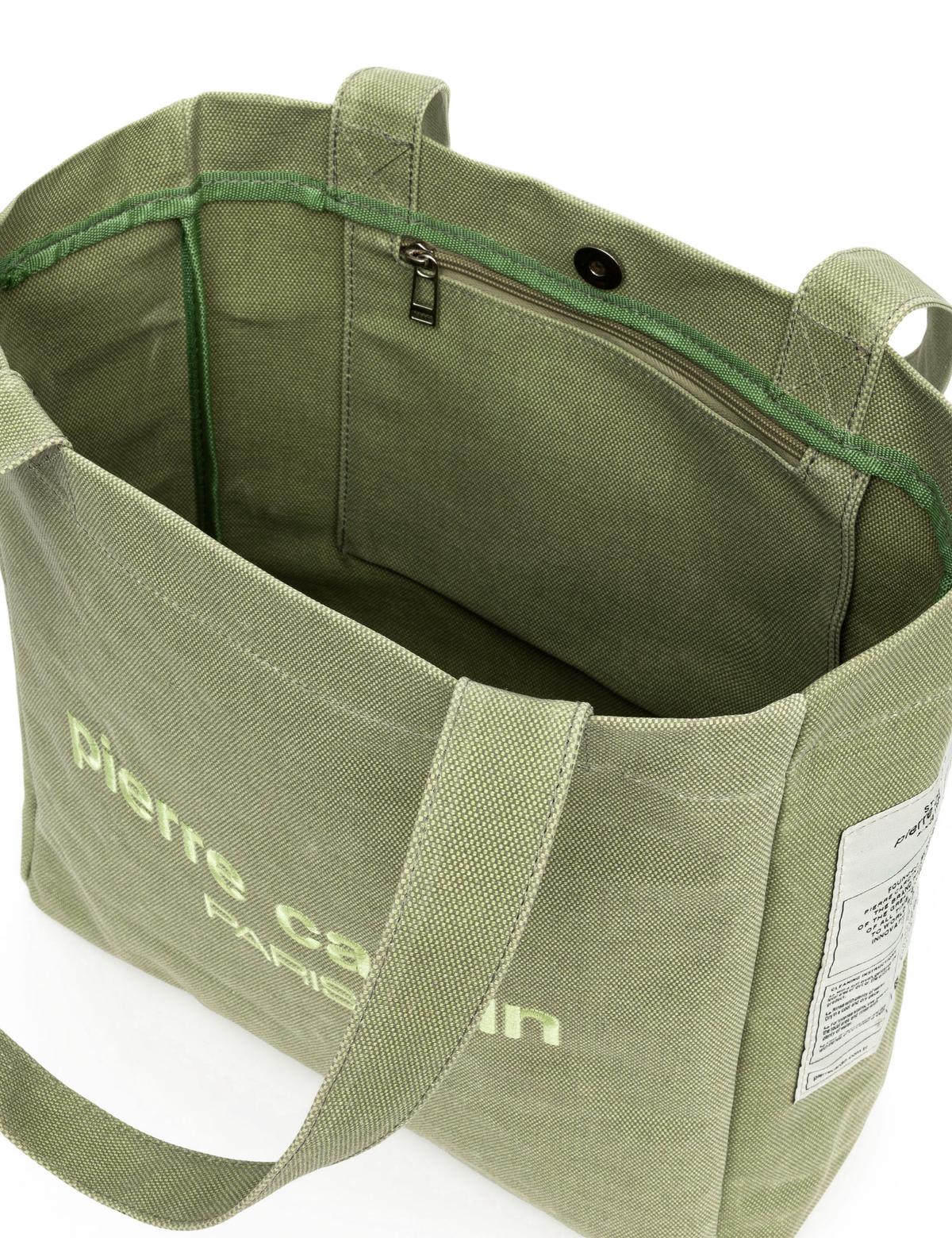 Yeşil Kanvas Çanta - 50282221005